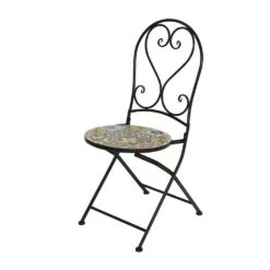Decoris Bistro Chair Braga Iron Outdoor L39-W-H93cm
