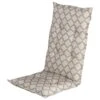 Hartman Jason Sand Hoge Rug Tuinkussen 123x50x8