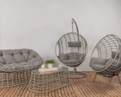 London Hang-ei Wicker Grijs - 129 X 105 X 186 Cm -Platinum Verkoopwinkel london hang ei wicker grijs 129 x 105 x 186 cm 1181x945 623468a4a14c2 l