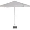 Platinum Middenstokparasol Antigua Volant Ø 300 Cm Lichtgrijs