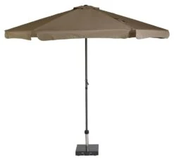 Platinum Middenstokparasol Antigua Volant Ø 300 Cm Taupe