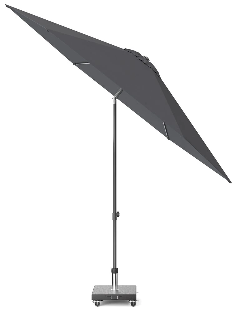 Platinum Middenstokparasol Lisboa Ø 300 Cm Antraciet 2 Platinum Middenstokparasol Lisboa Ø 300 Cm Antraciet - Afbeelding 2