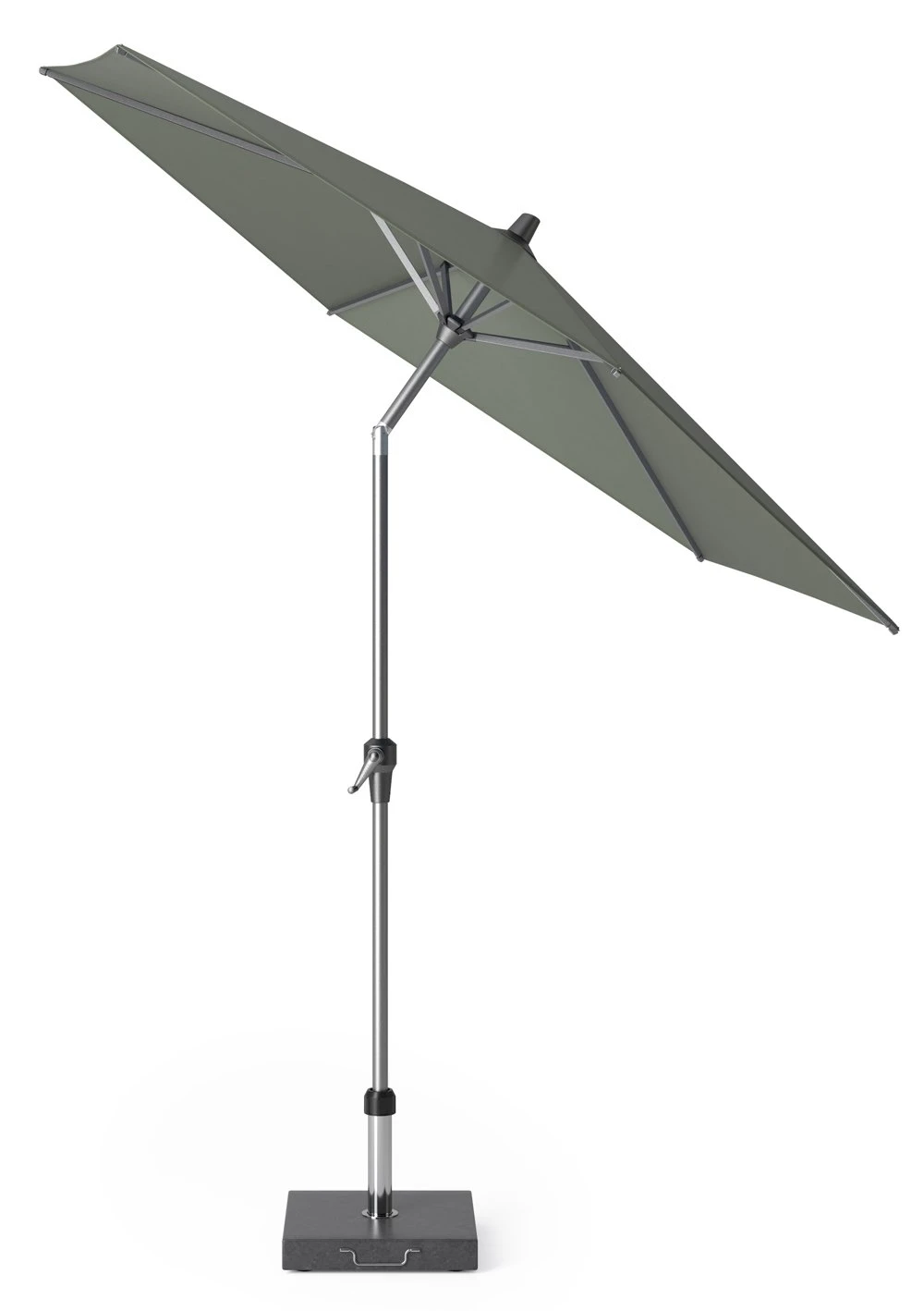 Platinum Middenstokparasol Riva Ø 250 Cm Olijfgroen 2 Platinum Middenstokparasol Riva Ø 250 Cm Olijfgroen - Afbeelding 2