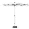 Platinum Middenstokparasol Riva Ø 300 Cm Wit