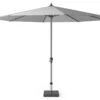 Platinum Middenstokparasol Riva Ø 350 Cm Lichtgrijs