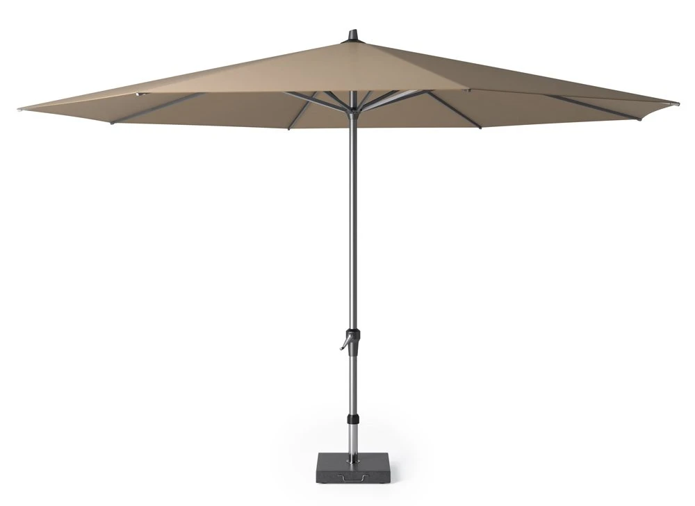 Platinum Middenstokparasol Riva Ø 400 Cm Taupe 1 Platinum Middenstokparasol Riva Ø 400 Cm Taupe