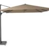 Platinum Zweefparasol Challenger T¹ 300 X 300 Cm Taupe
