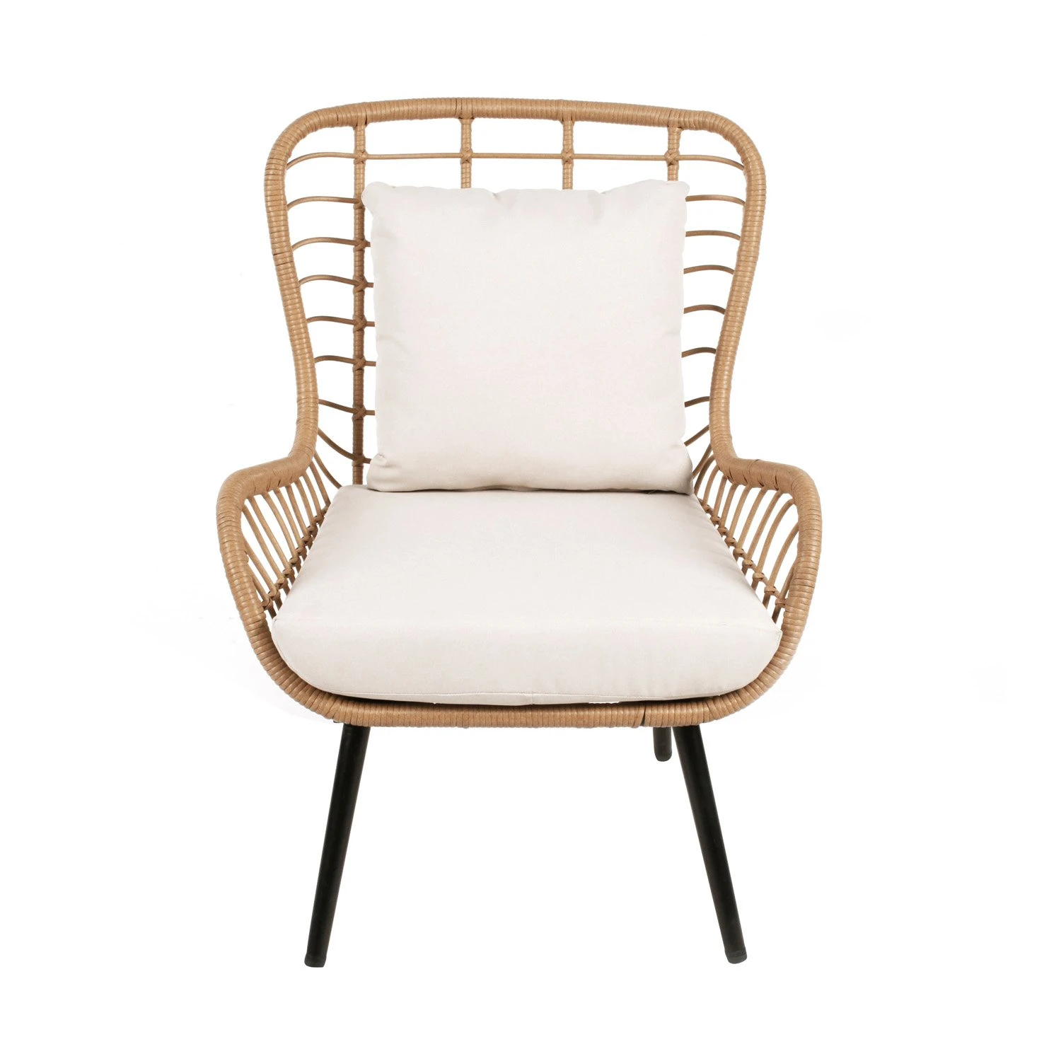 Royal Seasons COCOON Vlinderstoel Met Voetensteun Natural 3 Royal Seasons COCOON Vlinderstoel Met Voetensteun Natural - Afbeelding 3