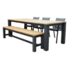 Royal Seasons MADEIRA Stoel-bank Diningset Met 6 Zitplekken