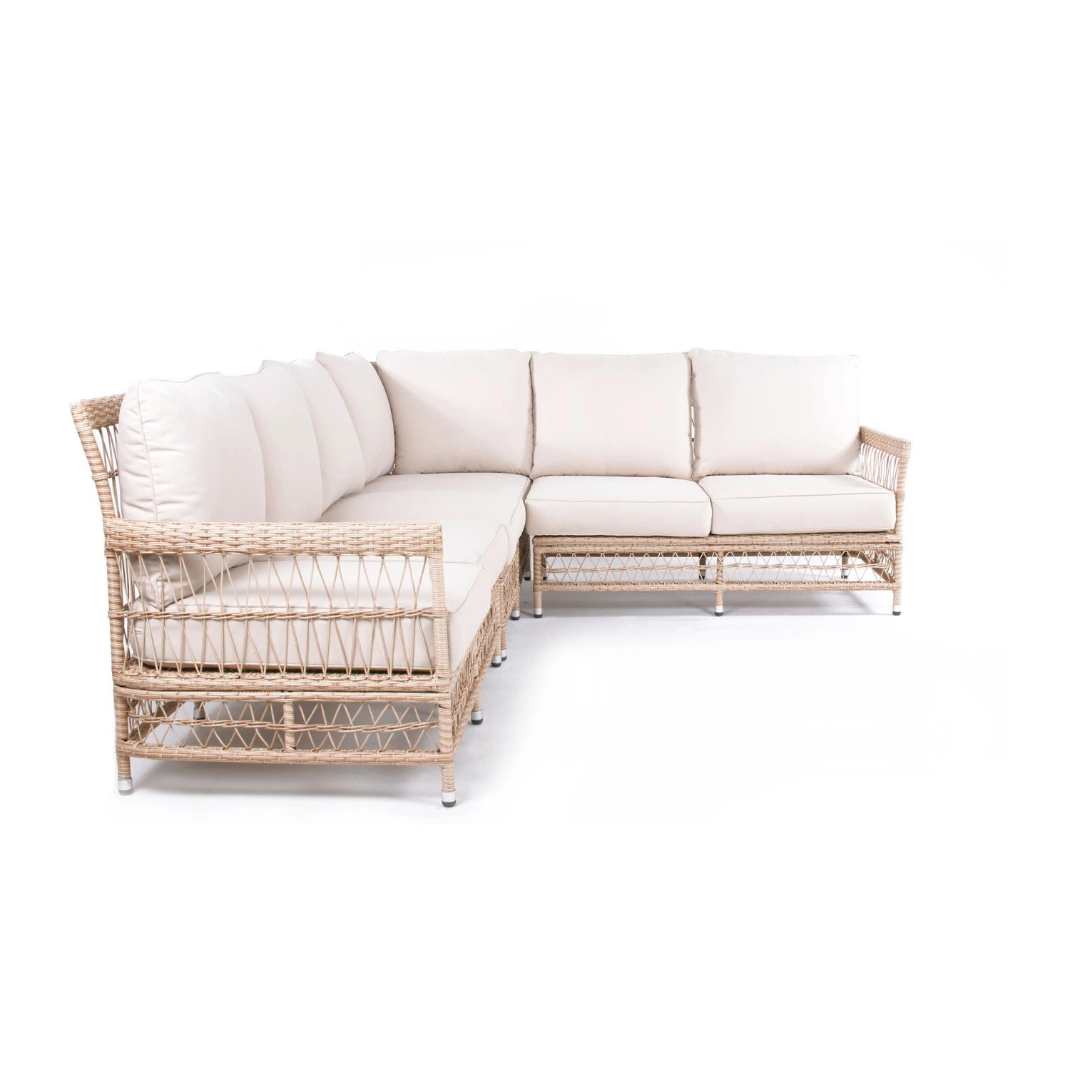 Royal Seasons MAURITIUS Hoeklounge Beige 2 Royal Seasons MAURITIUS Hoeklounge Beige - Afbeelding 2