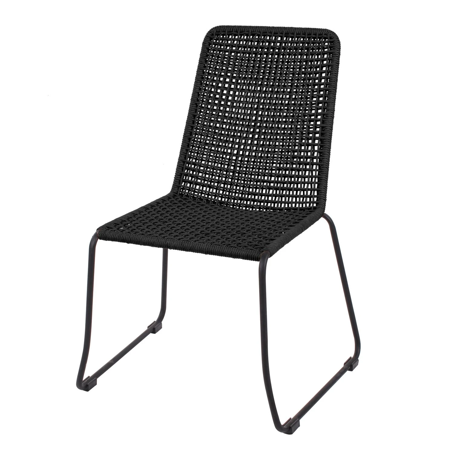 Royal Seasons TROPEA Dining Stoel Cross Zwart 1 Royal Seasons TROPEA Dining Stoel Cross Zwart