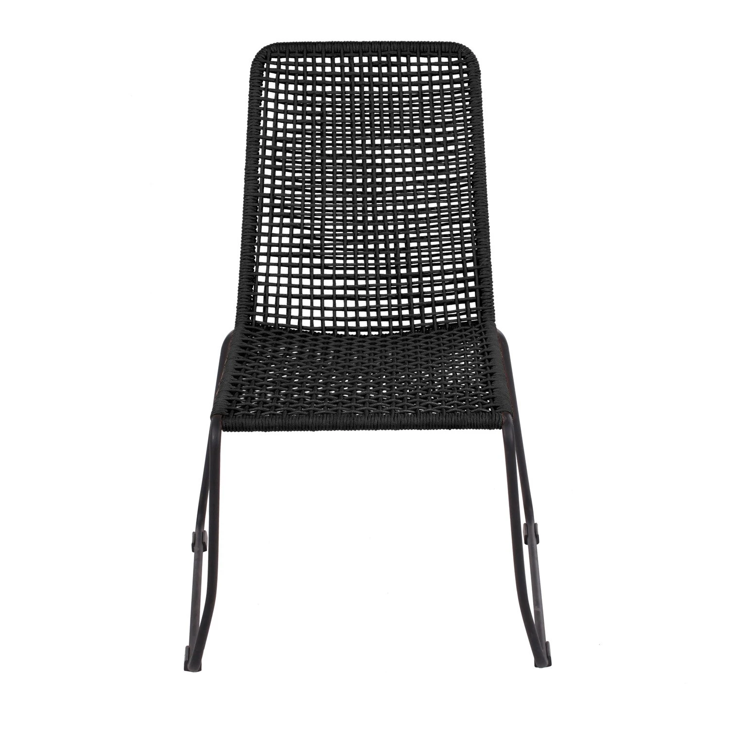 Royal Seasons TROPEA Dining Stoel Cross Zwart 2 Royal Seasons TROPEA Dining Stoel Cross Zwart - Afbeelding 2