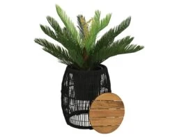 Seville Bijzet Tuintafel Zwart - Ø 40 X H 49 Cm -Platinum Verkoopwinkel seville bijzet tuintafel zwart 40 x h 49 cm 1181x944 623469c004b51 l